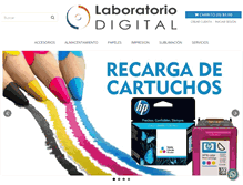 Tablet Screenshot of laboratorio-digital.com.ar